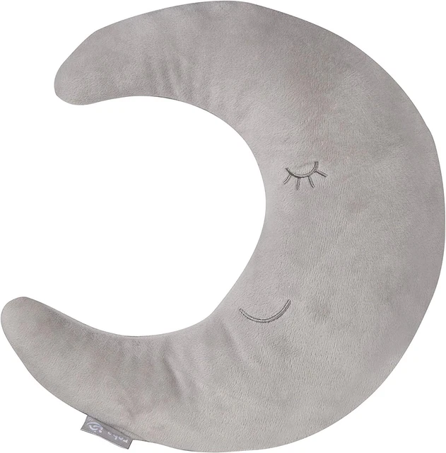 "Roba cojín de cuello ""roba Style"" luna gris plata, cojín esponjoso de viaje/niños""
