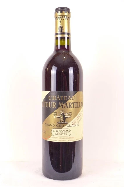 pessac-léognan château latour martillac grand cru classé rouge 1982 - bordeaux
