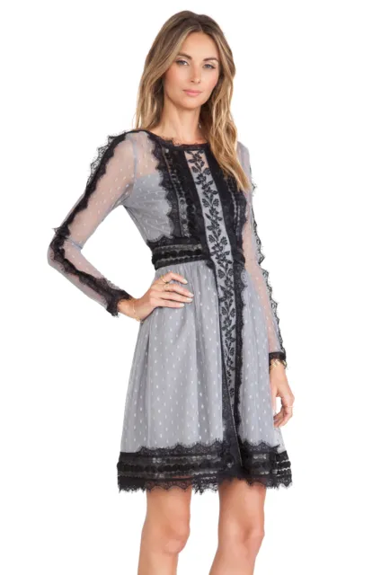 ALICE BY TEMPERLEY Long Sleeved Misty Dress - 3 Size to choose US2/4/8