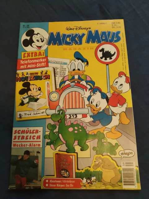 Micky Maus - Heft Nr. 39/1994 - (22.9.1994) - ohne Extra