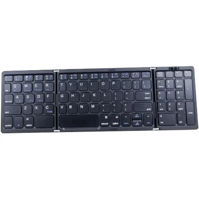 Teclado Bluetooth Plegable, Teclado InaláMbrico Recargable USB para IOS, An7637