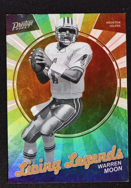 2023 Prestige Living Legends #30 Warren Moon - Houston Oilers