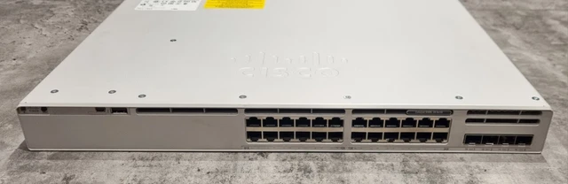 Cisco Catalyst C9300-24T-4G-E Switch with 350W PSU and Rack mounting Ears