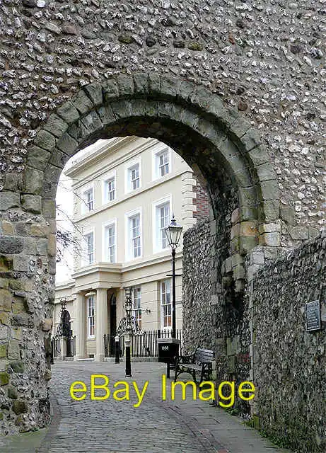 Photo 6x4 The Gatehouse, Lewes Castle, East Sussex This Norman (11th cent c2009