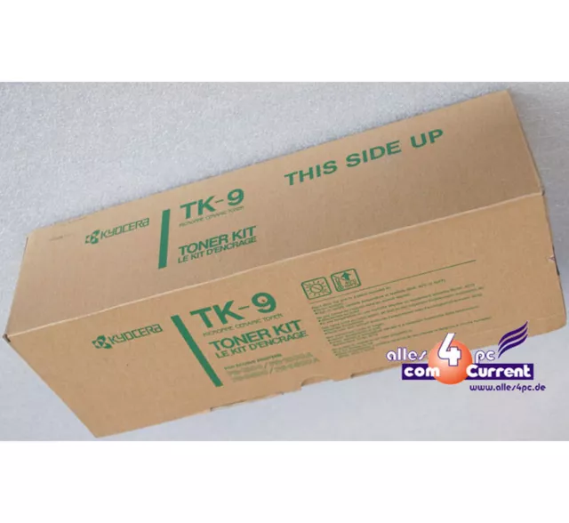 Toner Für Tonerkassetten Von Kyocera Tk-9 Fs1500 Fs1500A Fs3500 5000 Blatt 5%Dec