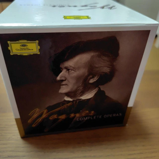 WAGNER COMPLETE OPERAS 43 CD Box Set Deutsche Grammophon 2012 m