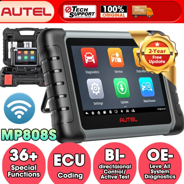 Autel MaxiPRO MP808S PRO Valise Outils diagnostics Codage ECU Systèmes Complète