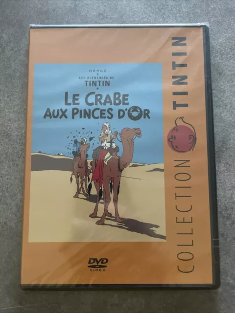 DVD Tintin - Le Crabe Aux Princes D’or - Neuf