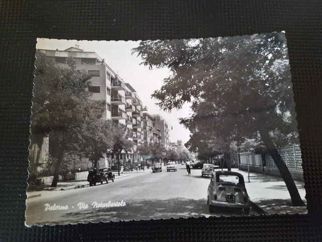Palermo - Via Notarbartolo - Anni 60 - Fg.non -Vg.