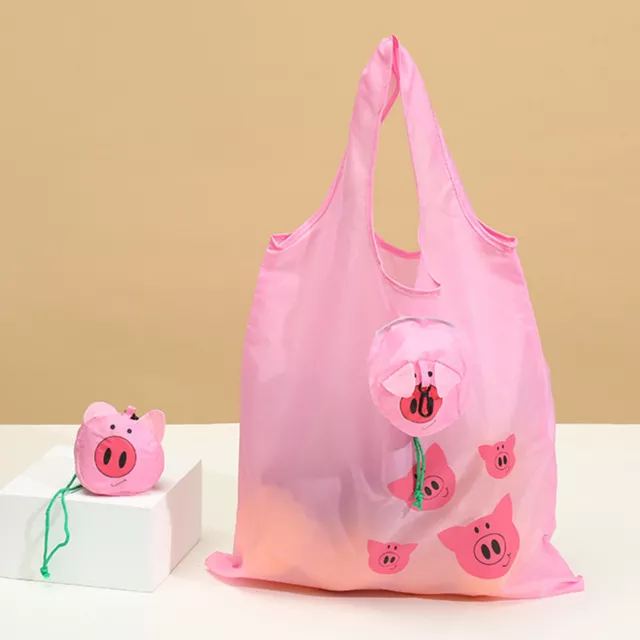 Reusable Handbag Grocery Tote Storage Eco Travel Foldable Animal Shopping Bag