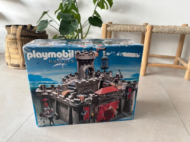 Playmobil Knights 6001 – Château Des Chevaliers Faucons, Boîte Scellée Collector Vintage