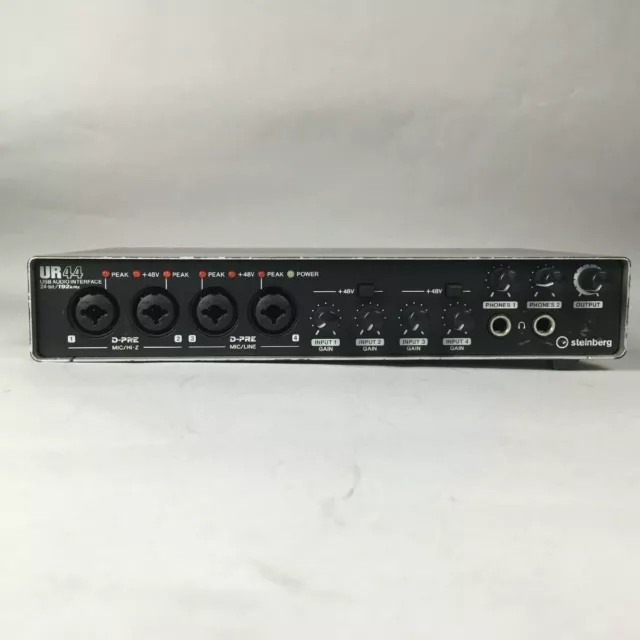 Steinberg UR44 Concert/Studio Pre-Amp MIDI Interface Confirmed Operation F/S