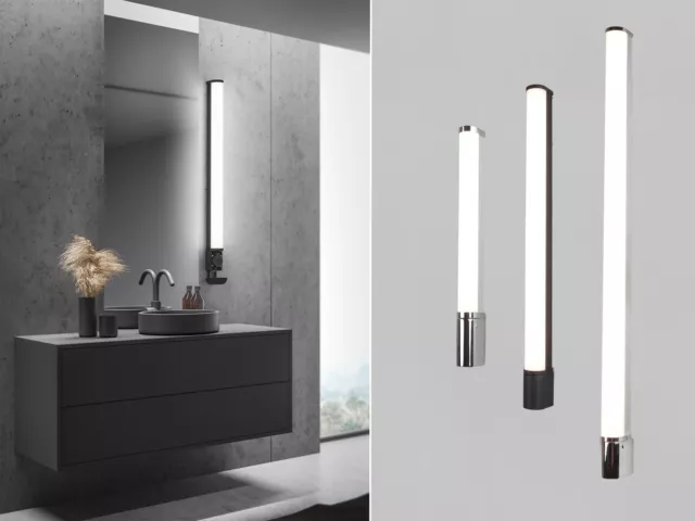 LED Lampen für Badezimmerspiegel Wandlampen mit Steckdose Feuchträume & Gäste WC