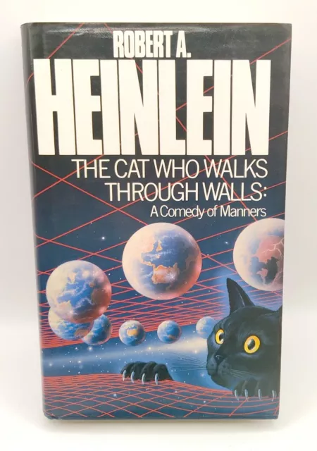 THE CAT WHO WALKS THROUGH WALLS by Robert A Heinlein - 1986 HC UK 1st Edition