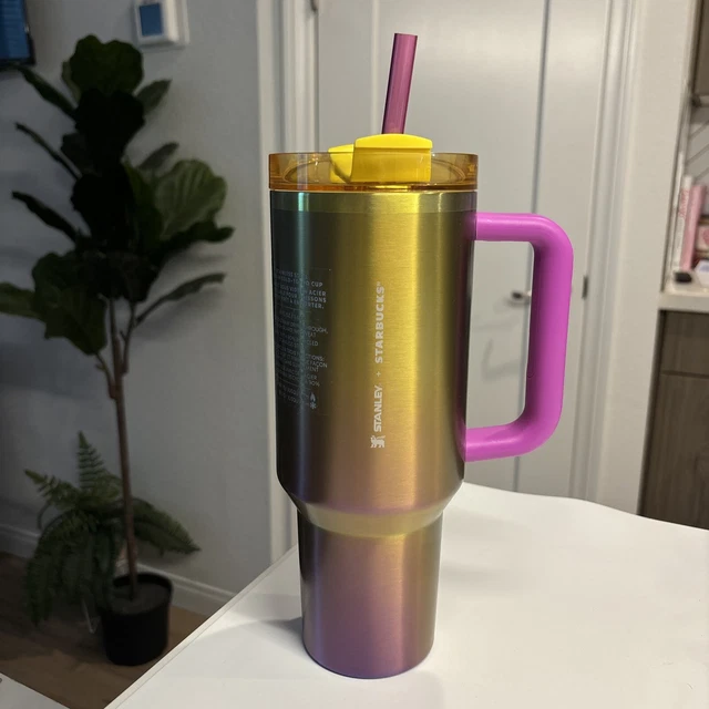 RARE STUNNING STARBUCKS x Stanley Summer 2024 Collab 40 oz Tumbler New
