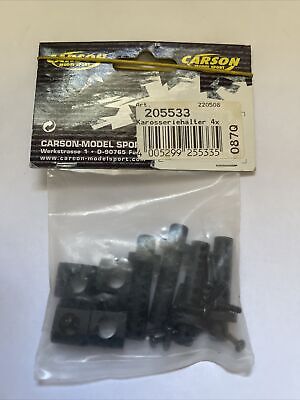 Carson Carson 205533 Set Di Montaggio Buggy  Monster Truck Nitro 1/8 Kit Body Support 