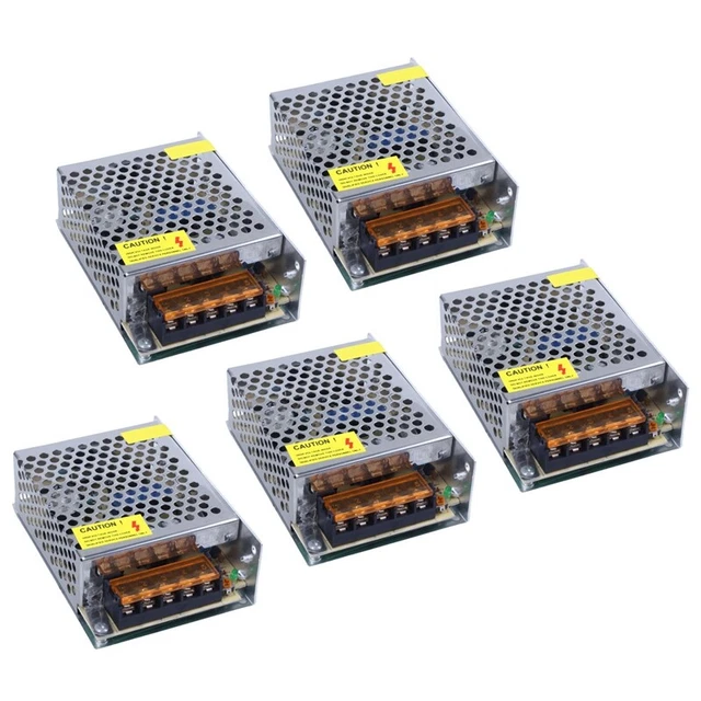5X AC 110-220V DC 24V 2A 48W Switch Power Part Transformer for LEDQ3E4