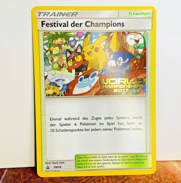 2019 Champions Festival PORTUGUESE World Championship Promo Pokemon Card  SM231