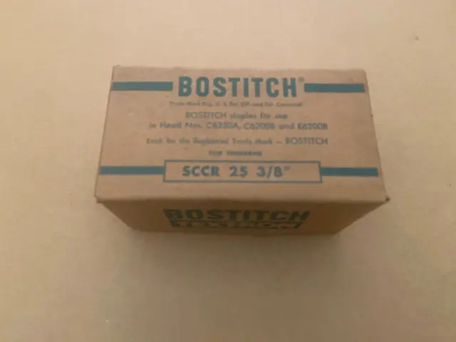 Stanley Bostitch SCCR25 3/8" staples
