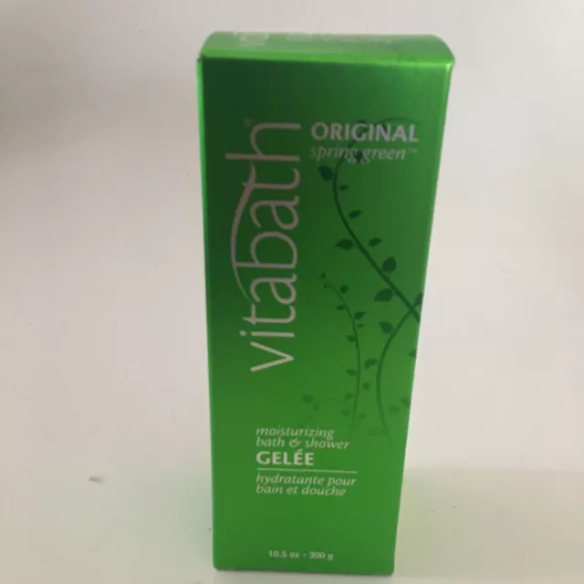 Vitabath Moisturizing Bath Gelee, Original Spring Green - 10.5 oz