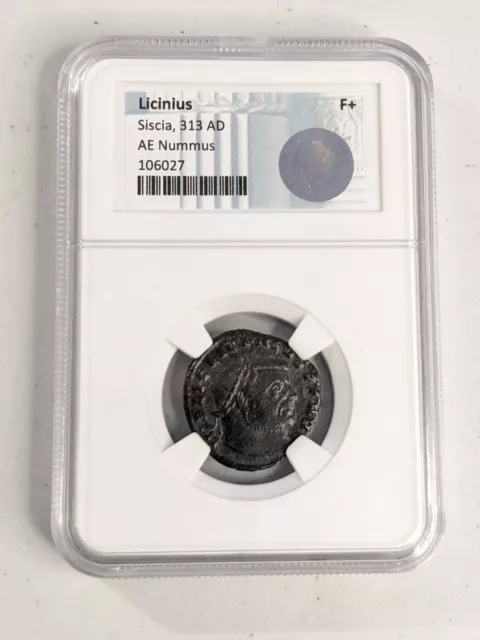 Licinius I AD 313-314 Roman Empire Graded Coin