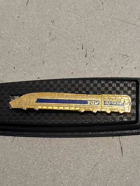 Pince à cravate en forme de train, cadeaux pour patron, cadeaux pour hommes d'affaires, coffret cadeau inclus