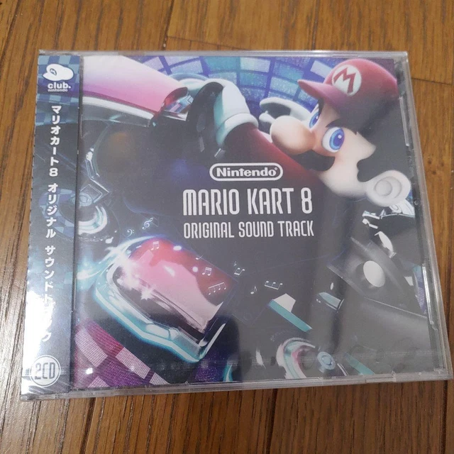 MARIO KART 8 Original Soundtrack 2CD Club Nintendo Not Sold in Store