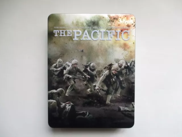 The Pacific (DVD, 2010, 6-Disc Box Set) Tin case . AS NEW