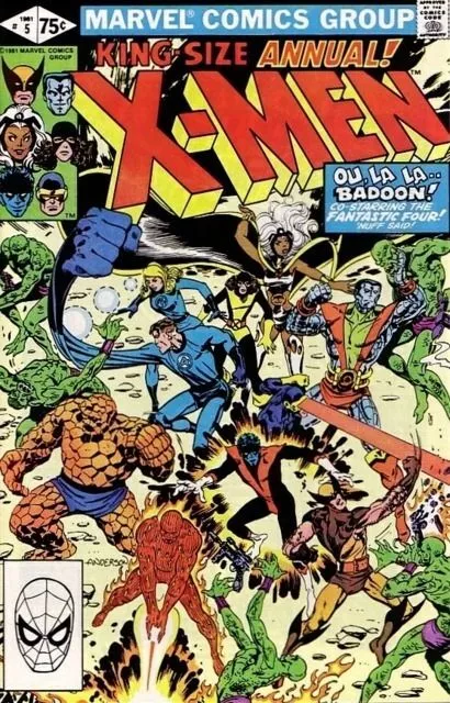 Uncanny X-Men (1963) Annual #   5 (5.0-VGF) Staple rust 1981