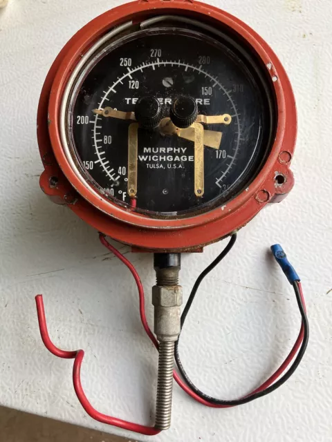 Murphy Temperature Switch Gauge. Used
