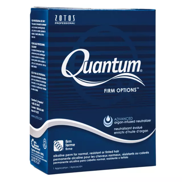 2X Quantum Zotos Firm Options Alkaline Perm for Normal, Resistant or Tinted Hair