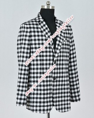 Fallout:New Vegas Game Benny Cosplay Costume Plaid Cost Suit Cos Jacket Clothing Fallout:New Vegas Game Benny Cosplay Costume Plaid Cost Suit Cos Jacket Clothing