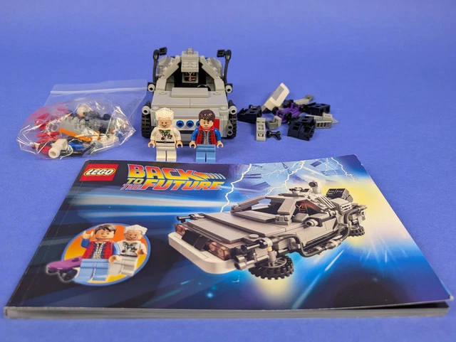 LEGO LEGO IDEAS (CUUSOO): The DeLorean Time Machine Set 21103 ...