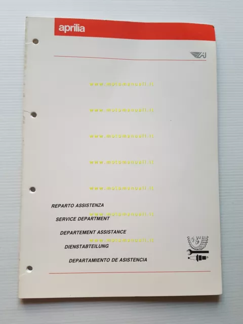 Aprilia Manuale Officina impianti elettrici anni 80 italiano originale