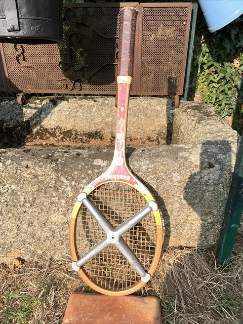 Raquette de tennis vintage Gauthier Madame | Rakuten Raquette de tennis vintage Gauthier Madame | Rakuten