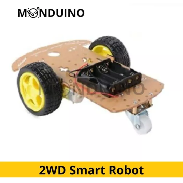 DIY 2WD Smart Robot Car Châssis Kit et Magnéto Vitesse Encoder (AA04)