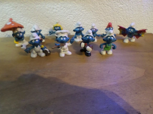 FIGURINE SMURF SCHTROUMPF Puffi schleich johan et pirlouit EUR 3,99