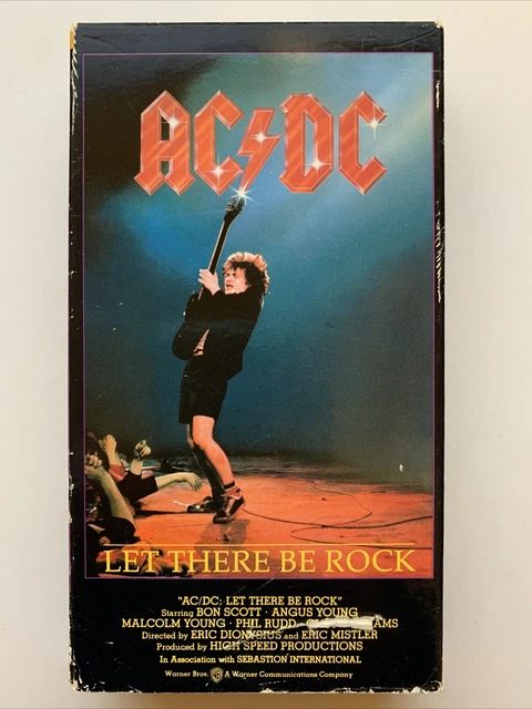 AC/DC - LET There Be Rock (VHS, 1989) $11.99 - PicClick CA