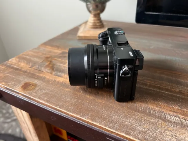 Sony Alpha α6000 24.3MP Digital SLR Camera - Black (Kit with E PZ 16-50mm... 