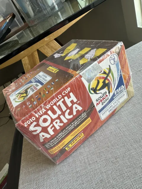 2010 Panini FIFA World Cup South Africa Sticker SEALED BOX Messi Ronaldo🔥RARE🔥