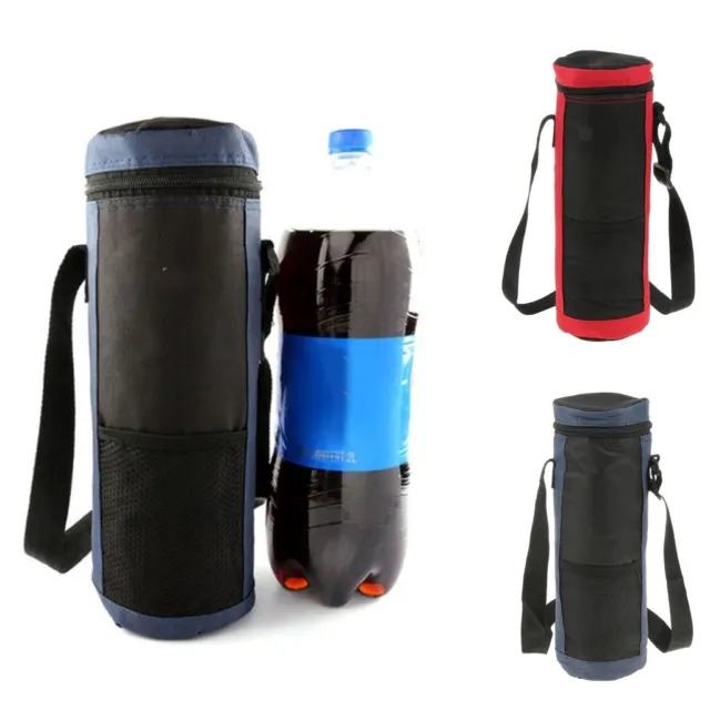 Große isolierte Flasche Kühltasche 2L Picknicktasche für Lebensmittel Camping