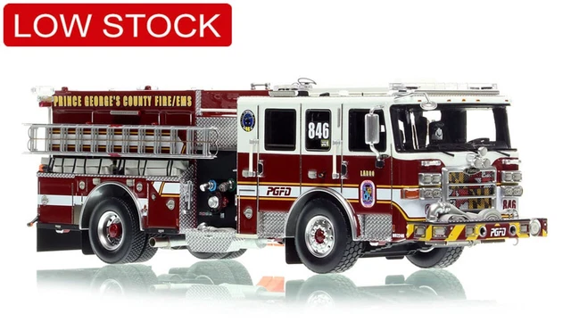 Fire Replicas 1/50 Prince George's County PGFD 2022 Pierce Enforcer Engine 846