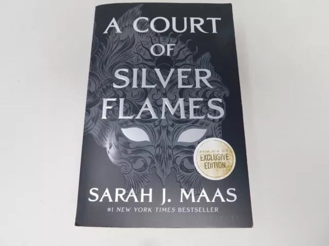 A Court of Silver Flames Barnes and Noble Exclusive Sarah J Maas USED GOOD