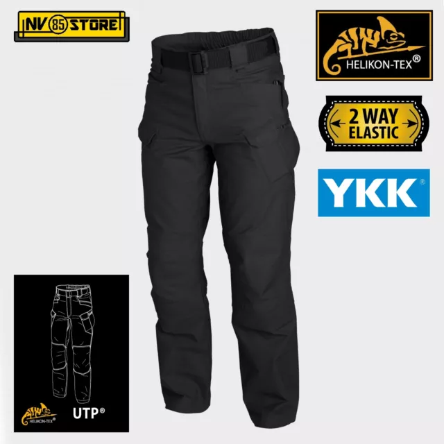 Pantaloni HELIKON-TEX Urban Tactical Pants UTP Tattici Militari Outdoor BK