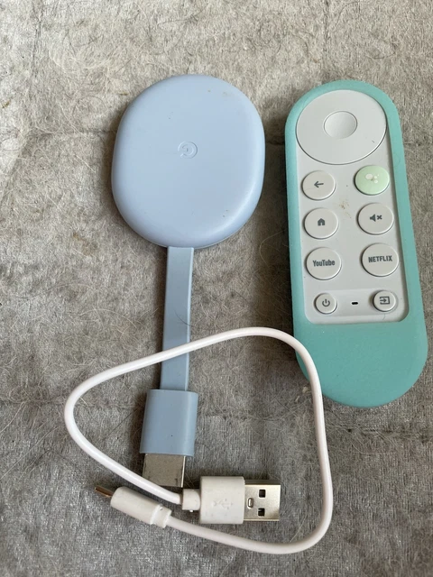 【中古品】Chromecast with Google TV HD G454V Google Chromecast with Google TV - Snow | G454V/G9N9N