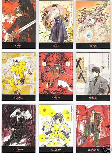 72 PCS X CLAMP trading card normal complete set official