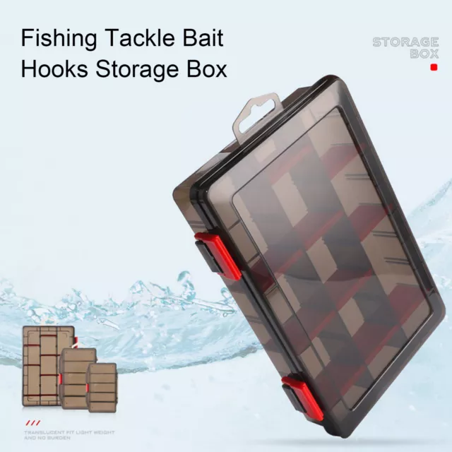 FISHING TACKLE BOX Multifunctional Protection Outdoor Fishing Tackle  Storage Box $28.62 - PicClick AU