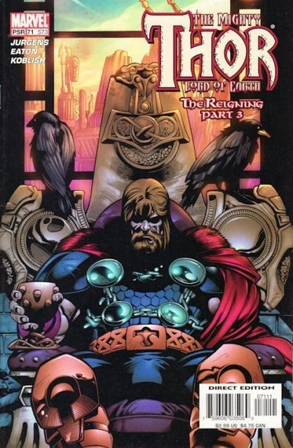 THOR #71 / 573 (2004) NM, "The Reigning - Part 3" Dan Jurgens + Scot Eaton