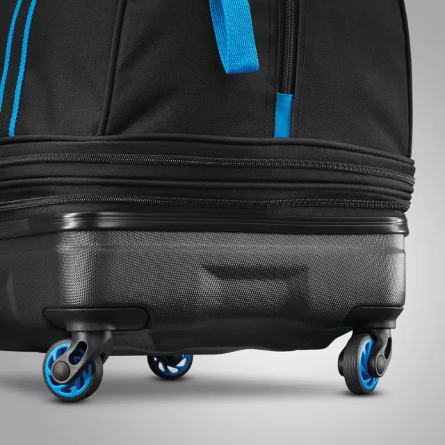 20" Rolling Wheeled Tote Duffle Bag Carry On Luggage expandable Travel Suitcase 9