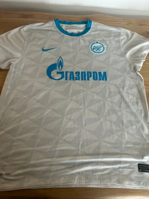 Zenit St Petersburg Home Shirt 2010/11 X Large Official Rare And Vintage